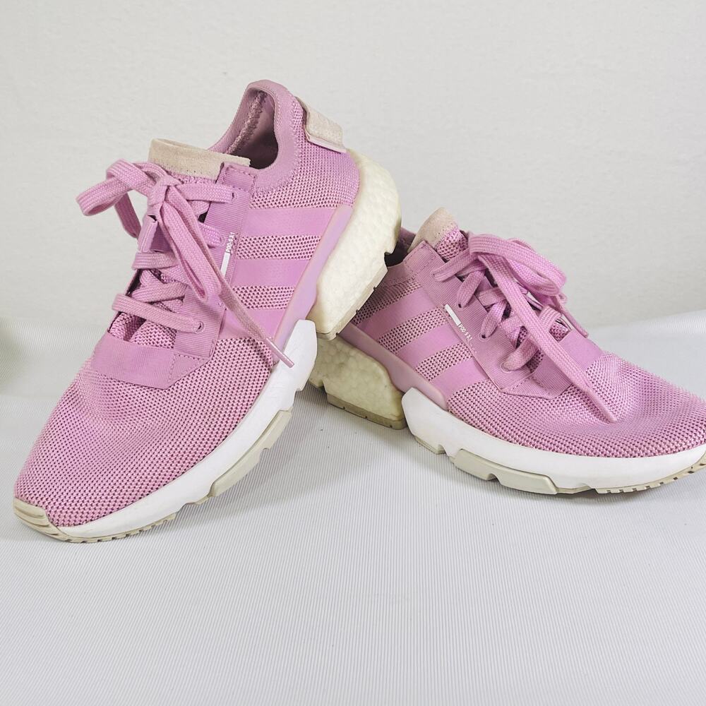 Adidas Original Shoes Womens 8 Sneakers Knit Running Purple Lilac Trainer B37469